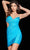 JVN By Jovani JVN36714 - V-Neck Beaded Trim Cocktail Dress Special Occasion Dress