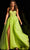 JVN by Jovani JVN38656 - Embroidered Strapless Ballgown Ballgown Dresses 00 / Lime