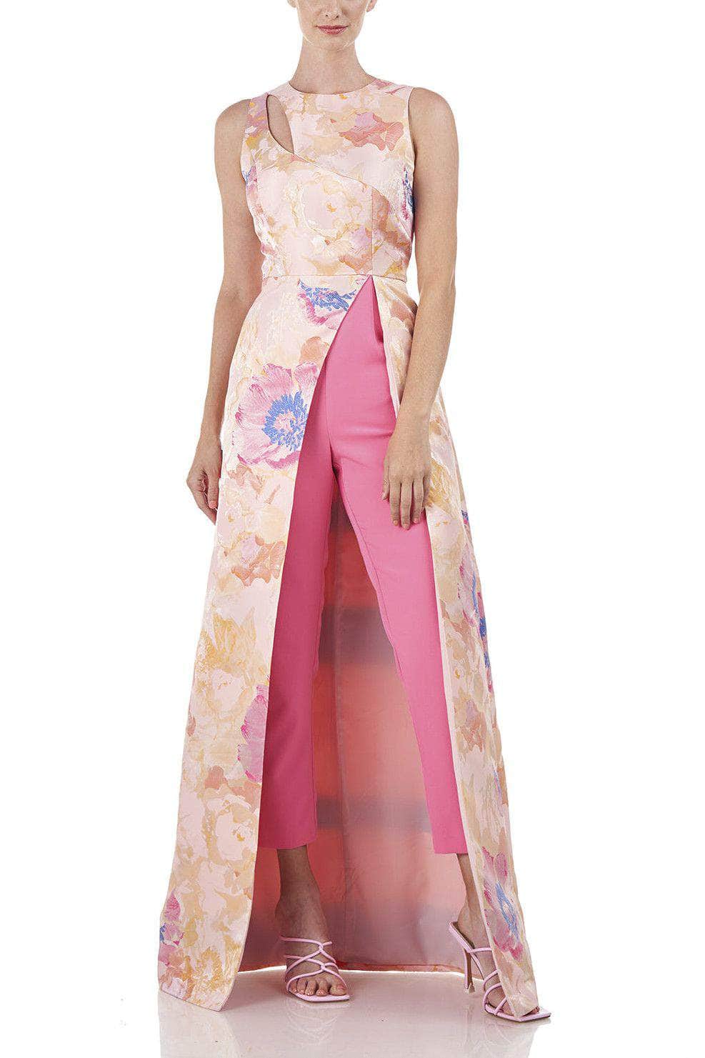 Kay Unger 5549312 Sleeveless Floral Print Jumpsuit – Couture Candy