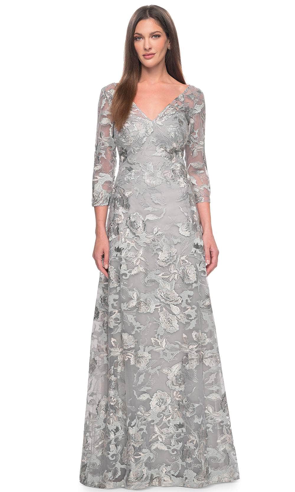 la femme grey dress La Femme Dress 28450