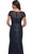 La Femme 31005 - Illusion Neck Sequin Embellished Evening Dress Mother of the Bride Dresses