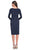 La Femme 31015 - Long Sleeve Ruched Dress Cocktail Dresses