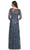 La Femme 31458 - Quarter Sleeve Rhinestone Embellished Evening Gown Mother of the Bride Dresses
