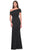 La Femme 31459 - Asymmetrical Sheath Formal Dress Evening Dresses