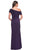 La Femme 31459 - Asymmetrical Sheath Formal Dress Evening Dresses