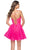 La Femme 31468 - Bustier Bodice A-Line Cocktail Dress Cocktail Dresses