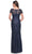 La Femme 31709 - Bateau Neck Beaded Evening Dress Mother of the Bride Dresses