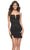 La Femme 31758 - Fitted V-Neck Cocktail Dress Cocktail Dresses