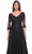 La Femme 31776 - Embroidered V-Neck Evening Dress Evening Dresses