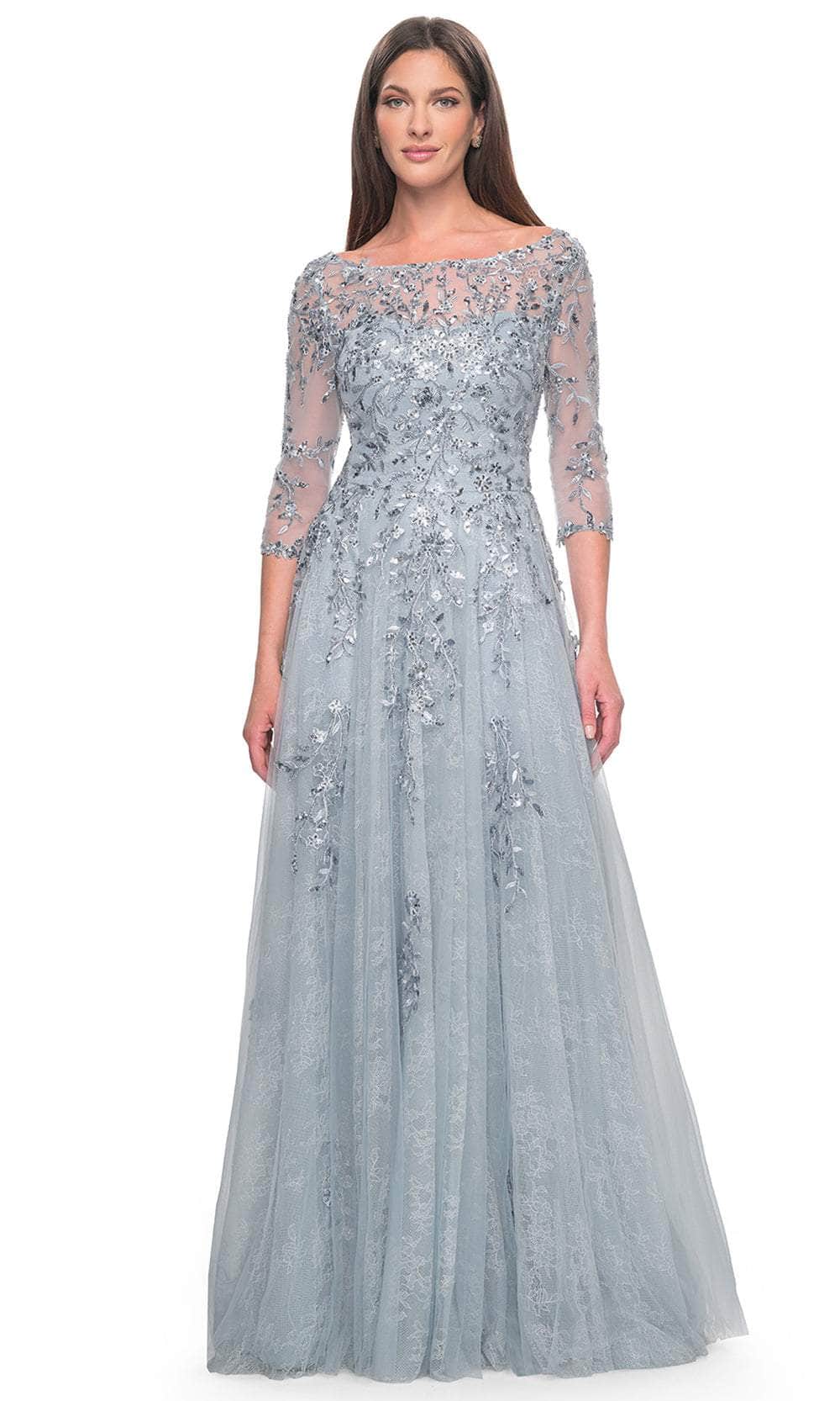La Femme 31795 - Embellished A-Line Evening Dress Couture Candy La Femme 31795 - Embellished A-Line Evening Dress Couture Candy