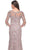 La Femme 31796 - Beaded Quarter Sleeve Evening Dress Mother of the Bride Dresses