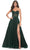 La Femme 31971 - Shirred Corset Prom Dress Prom Dresses 00 / Emerald