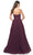 La Femme 31971 - Shirred Corset Prom Dress Prom Dresses