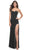 La Femme 31977 - Jewel Trimmed Prom Dress Prom Dresses 00 / Black