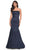 La Femme 31980 - Strapless Satin Prom Dress Prom Dresses 00 / Navy