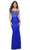 La Femme 31989 - Rhinestone Bodice Prom Dress Special Occasion Dress 00 / Royal Blue
