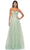 La Femme 31997 - Shirred Sweetheart Prom Dress Special Occasion Dress 00 / Sage