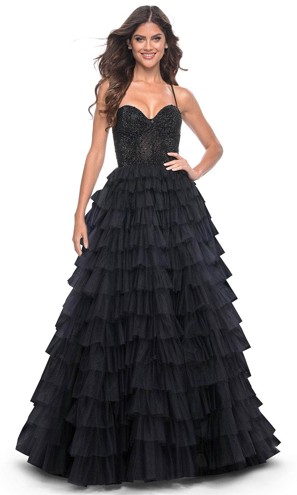 jeweled top prom dress Rhinestone Prom Dresses - Long & Short Prom Gowns