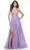 La Femme 32032 - Sequin Beaded Prom Dress Evening Dresses 00 / Lavender