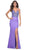 La Femme 32054 - Glitter Bodice Mermaid Prom Dress Evening Dresses 00 / Periwinkle