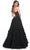 La Femme 32108 - Ruffle Detailed A-Line Prom Gown Prom Dresses