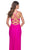 La Femme 32152 - Ruched Cowl Prom Dress Evening Dresses