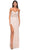 La Femme 32227 - Bustier Net Prom Dress Prom Dresses 00 / Champagne