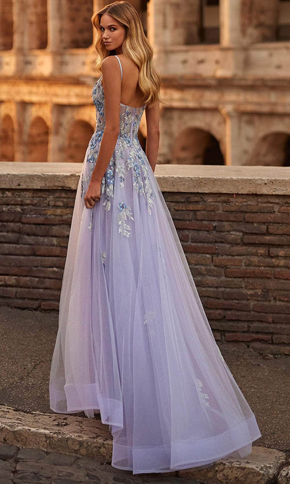 la femme purple prom dress La Femme Dress 32291