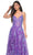 La Femme 32291 - Shimmer Sleeveless A-Line Prom Gown Evening Dresses
