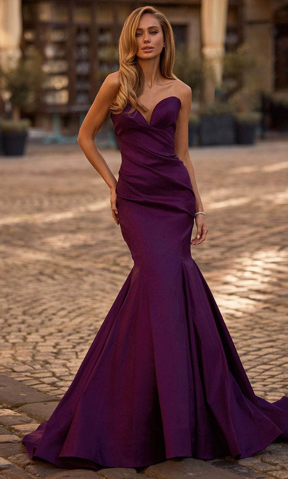 La Femme 32791 - Strapless Sweetheart Mermaid Prom Gown - View 5 | Shop Formal Dress