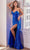 Ladivine C146 - Sequin Embellished Strapless Prom Gown Prom Dresses 2 / Royal