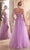 Ladivine C154 - Cold Shoulder Embroidered Prom Gown Prom Dresses