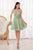 Ladivine CD0213 - Embroidered Sleeveless Cocktail Dress Cocktail Dresses XS / Sage