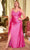 Ladivine CD349C - Beaded Sweetheart Neck Sleeveless Prom Gown Prom Dresses 16 / Hot Pink