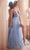 Ladivine CD3920 - Sheer Corset Bodice Crisscross Strap Prom Gown Ball Gowns