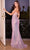 Ladivine CD3936 - Embroidered Strapless Corset Bodice Prom Gown Prom Dresses