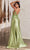 Ladivine CD809 - Embroidered Sleeveless V-Neck Prom Gown Prom Dresses