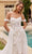 Ladivine CD861W - Strapless Lace Applique Embellished Bridal Gown Bridal Dresses