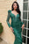 Ladivine CD989 - Long Sleeve Glitter Evening Dress Prom Dresses