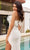 Ladivine CH147W - Strapless Feather Detailed Bridal Gown Bridal Dresses