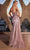 Ladivine J872 - Scoop Neck Strapless Prom Gown Prom Dresses