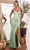 Ladivine OC021 - Embellished Sweetheart Prom Gown Prom Dresses 2 / Dusty Mint