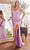 Ladivine OC021 - Embellished Sweetheart Prom Gown Prom Dresses 2 / Lavender