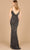 Lara Dresses 29005 - Embellished V-Neck Evening Gown Special Occasion Dress