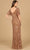 Lara Dresses 29074 - Sequin Detail Evening Dress Special Occasion Dress