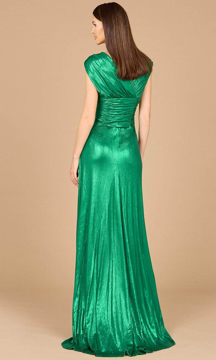 Lara Dresses 29124 Metallic ALine Evening Gown Couture Candy