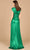 Lara Dresses 29124 - Metallic A-Line Evening Gown Evening Dresses