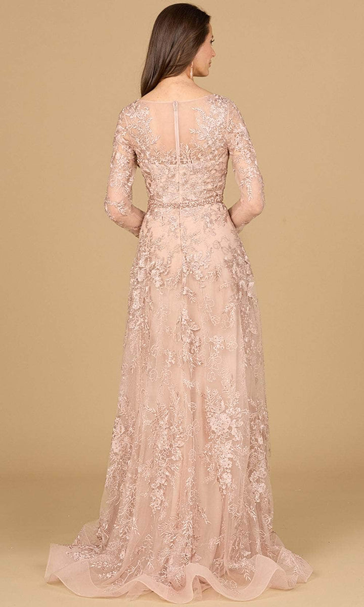 La Merchandise LAY8862 A-Line Lace Formal Evening Corset Gown main image 1