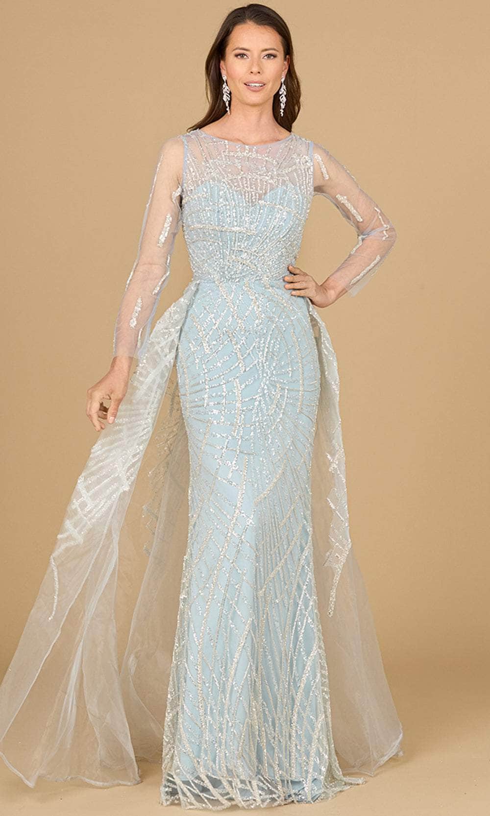 Lara 29146 Prom Dress - Frost | NewYorkDress Lara 29146 Prom Dress - Frost | NewYorkDress