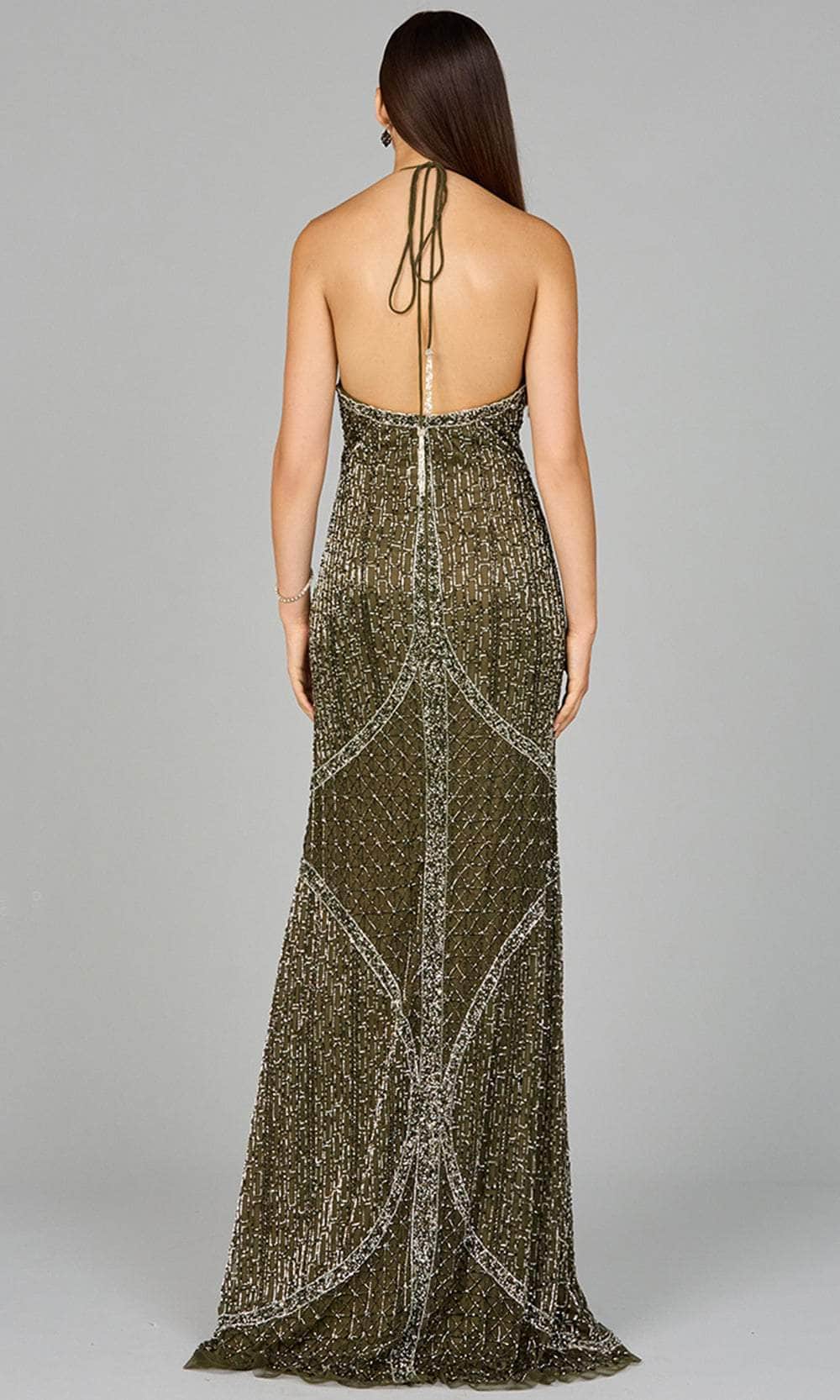 Lara Dresses 9945 - Sparkly Beaded Halter Prom Gown 0 / Olive - Shop Lara Dresses Dresses on Couture Candy at CoutureCandy.com Lara Dresses 9945 - Sparkly Beaded Halter Prom Gown 0 / Olive - Shop Lara Dresses Dresses on Couture Candy at CoutureCandy.com